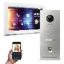 GOLIATH Hybrid IP Türsprechanlage10 Zoll HD Fingerprint Unterputz