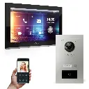 GOLIATH Hybrid IP Videotürsprechanlage 1-Familien 10 Zoll HD RFID Unterputz