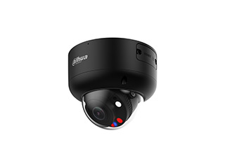 Dahua 8MP Smart Dome Kamera mit Dual-Beleuchtung und Aktiver Abschreckung Schwarz