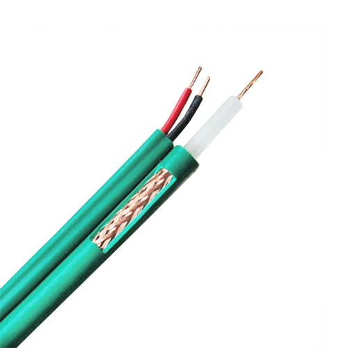 Koaxialkabel 300m Grün 