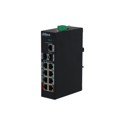Dahua 11-Port Gigabit Switch mit 8-Port PoE (Unmanaged)