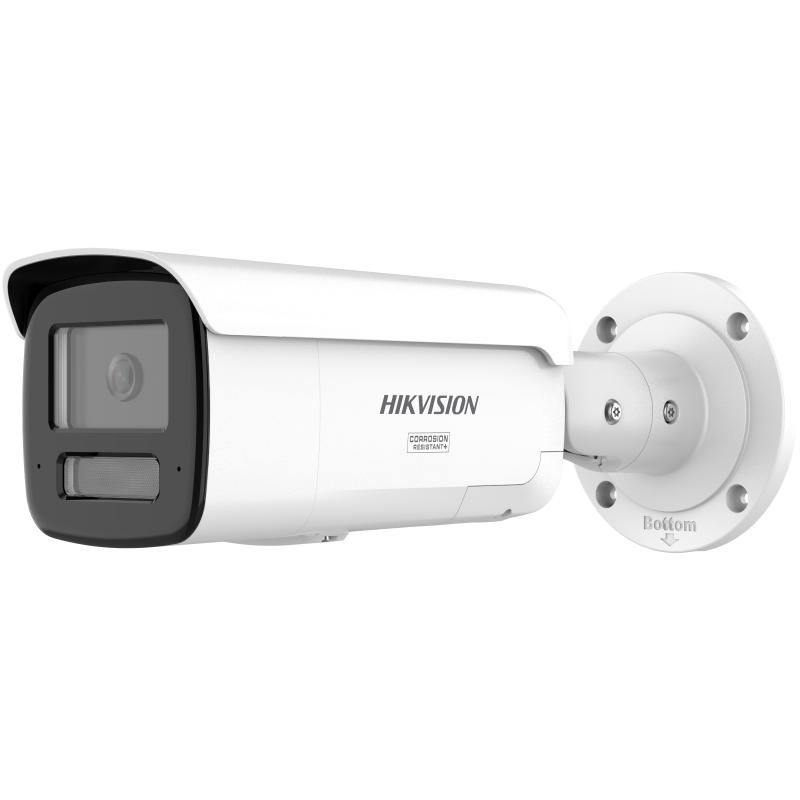 Hikvision 8MP Smart Hybrid Light ColorVu WDR Bullet Netzwerkkamera mit fester Linse 