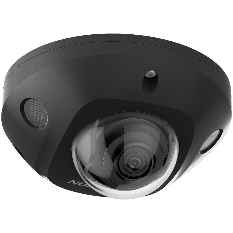 Hikvision 4MP AcuSense WDR Mini Flat Dome-Netzwerk-Kamera (Schwarz)