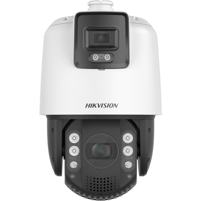 4MP IR PTZ Netzwerkkamera mit 25x Zoom und integrierter 4MP-Übersichtskamera 