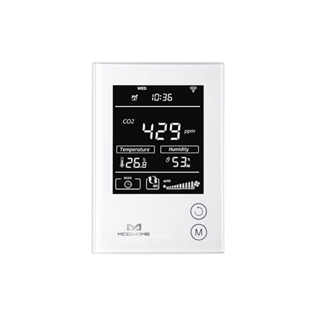 Z-Wave+ CO₂-, Temperatur- und Feuchtigkeitssensor mit Display 