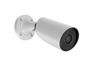 Ajax BulletCam HL (8 Mp / 4 mm) – Weiße kabelgebundene IP-Überwachungskamera mit hybrider Beleuchtung