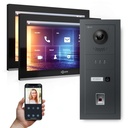 GOLIATH  Hybrid IP Video Sprechanlage 1-Fam  Fingerprint 180° Kamera