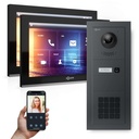 GOLIATH Hybrid IP Videotürsprechanlage Anthrazit 1-Fam 2x 10" HD 