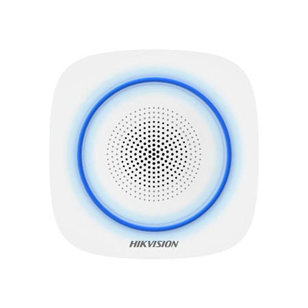 Hikvision Drahtloser Innenalarm mit blauem Blitz