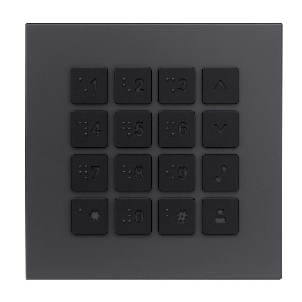 GOLIATH Hybrid IP & 2-Draht Keypad Modul Blindenschrift Beleuchtung