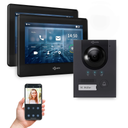 GOLIATH Hybrid 2-Draht BUS Sprechanlage App Anthrazit
