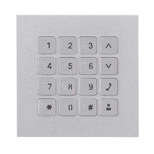 [AV-VTA05-KPV2] GOLIATH Hybrid IP & 2-Draht Keypad Modul Blindenschrift Beleuchtung