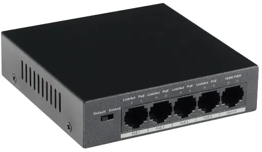 [AV-NSP01-4P] GOLIATH 4-Port PoE Switch + 1-Port Gigabit Uplink