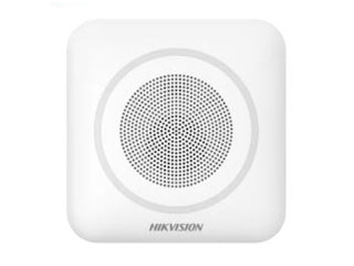 [DS-PS1-II-WE/blue FRA] Hikvision drahtlose Innensirene mit bidirektionaler Kommunikation 868 MHz