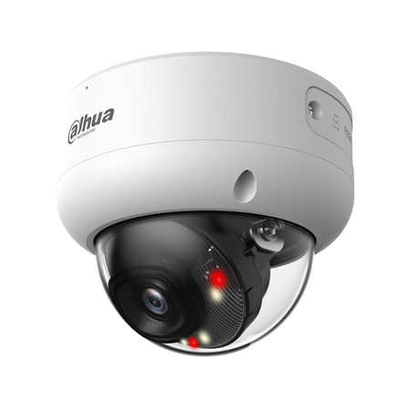 [DH-IPC-HDBW3649EP-S-IL-0280B] Dahua IP Dome 6MP mit Smart Dual Light für den Außenbereich