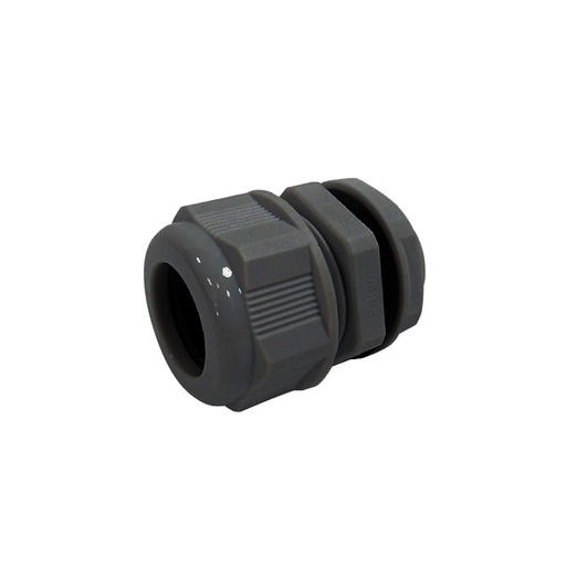 [G3416B (Vito-2176)] Kabelverschraubung mit Kontermutter in Schwarz 