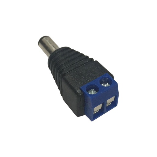 [HYU-343]  DC-Hohlstecker (männlich) mit Schraubklemmen