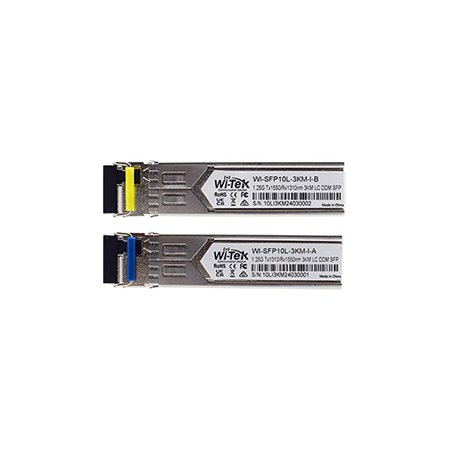 [WI-SFP10L-3KM-I] Witek Industrielles 1,25-Gbit/s-Singlemode-SFP-Modul