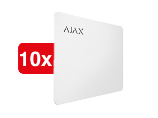 [Ajax Pass-W (10 pcs)] Ajax Zugangskarte zur Bedienung des KeyPad Plus