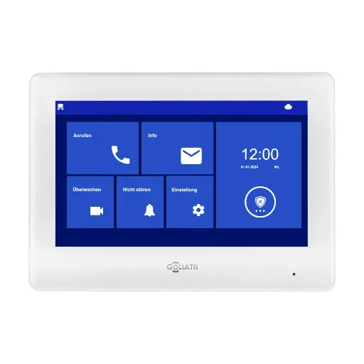 [AV-BLI-01W] Goliath Basic Line – 2-Draht BUS Monitor | 7" HD Touchscreen