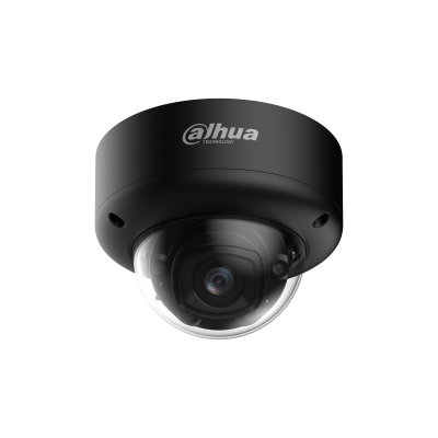 [DH-IPC-HDBW5859E1-ZE-IL-B] Dahua 8MP 4K KI-Dome-Netzwerk-Kamera mit motorisiertem Zoom und Dual-Light in Schwarz